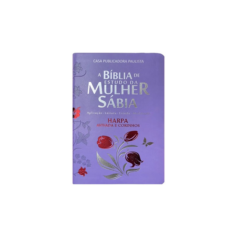 Bíblia de Estudo da Mulher Sábia | Tulipa Lilás Bíblia de Estudo da Mulher Sábia | Tulipa Lilás